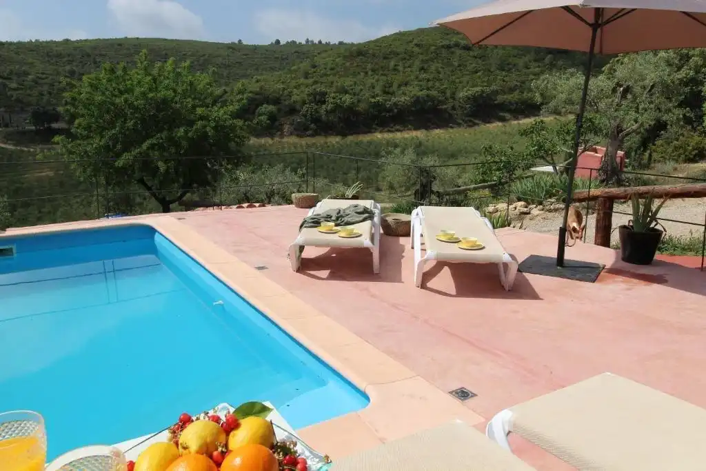 Terraza de Finca rústica en venta en Enguera con Calefacción, Jardín privado y Terraza