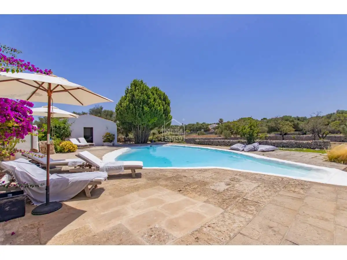 Casa rustica con piscina in vendita a Sant Lluís - S'Ullestrar - Torret, imagen 7