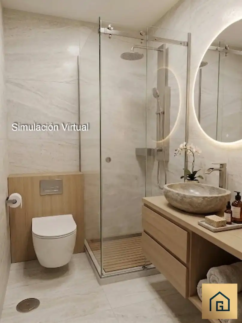 Baño de Piso en venta en Madrid con Aire acondicionado, Calefacción y Terraza