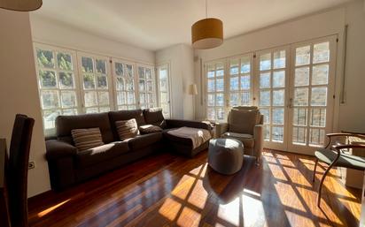 Living room of Flat for sale in Camprodon  with Heating, Parquet flooring and Balcony