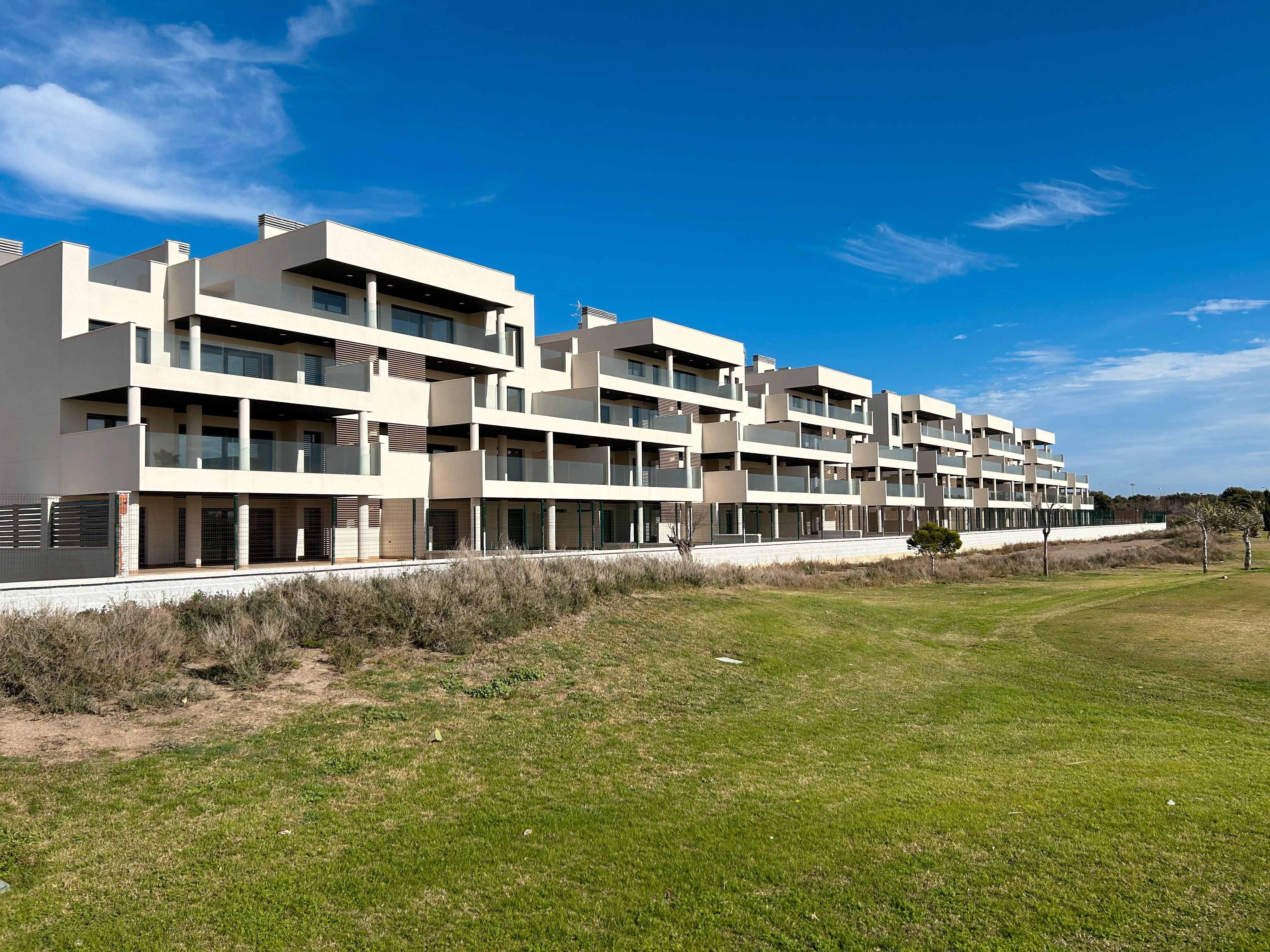 Exterior view of Flat for sale in  Almería Capital  with Air Conditioner, Heating and Private garden