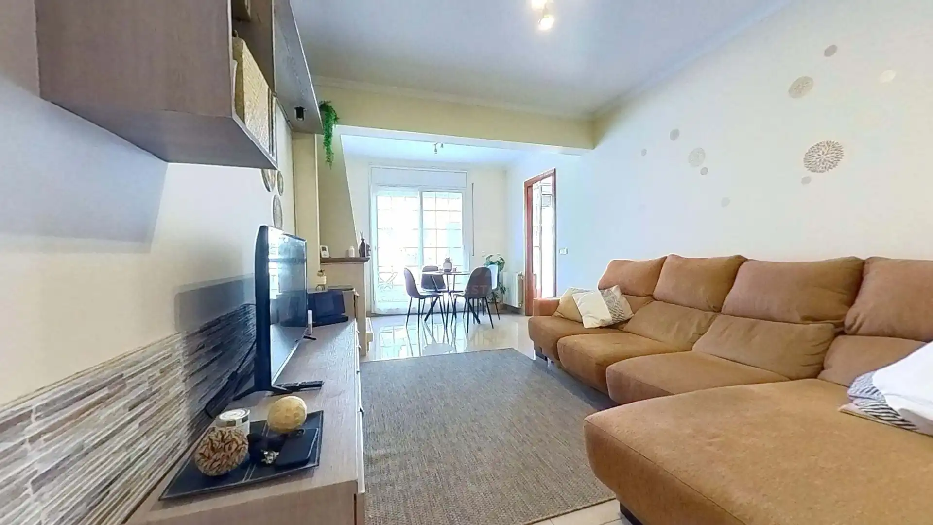 Sala de estar de Casa o chalet en venta en Sabadell con Aire acondicionado y Calefacción