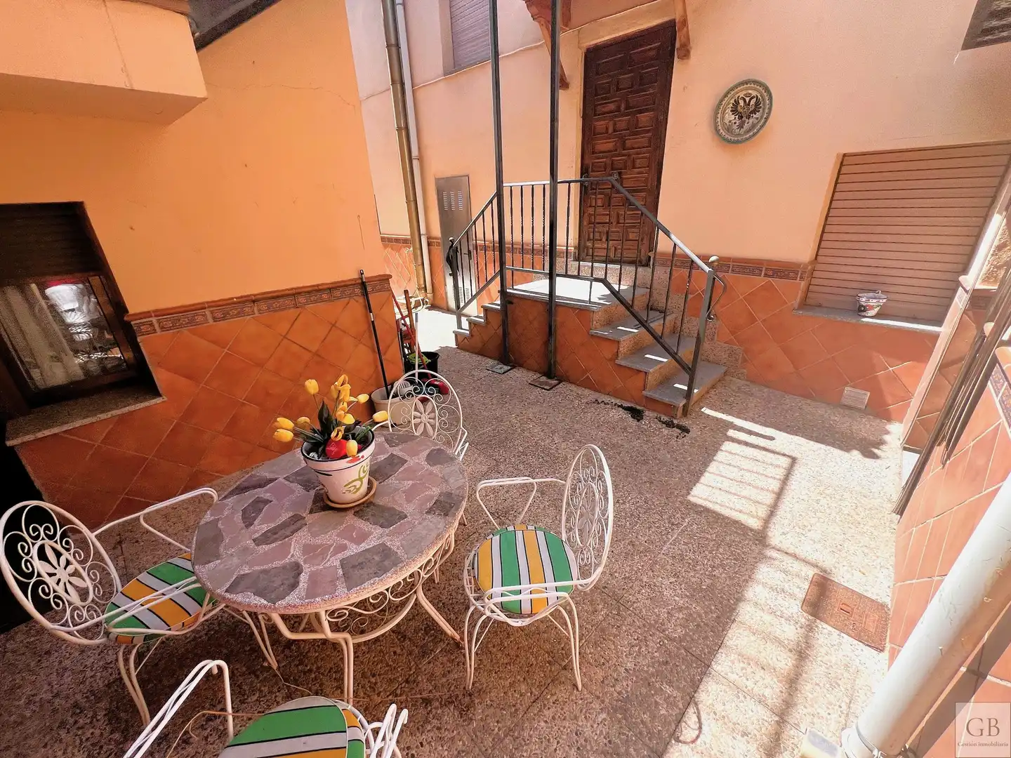 Terrassa de Casa o xalet en venda en Toledo amb Calefacció, Jardí privat i Terrassa