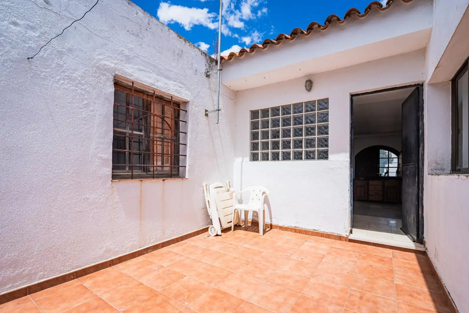 Terrassa de Casa o xalet en venda en Tomares amb Jardí privat, Terrassa i Traster