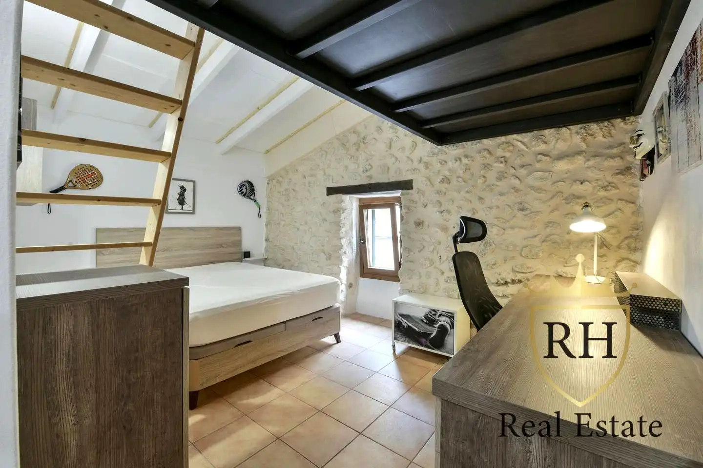 Bedroom of Houses for sale in Campanet  with Air Conditioner, Heating and Terrace