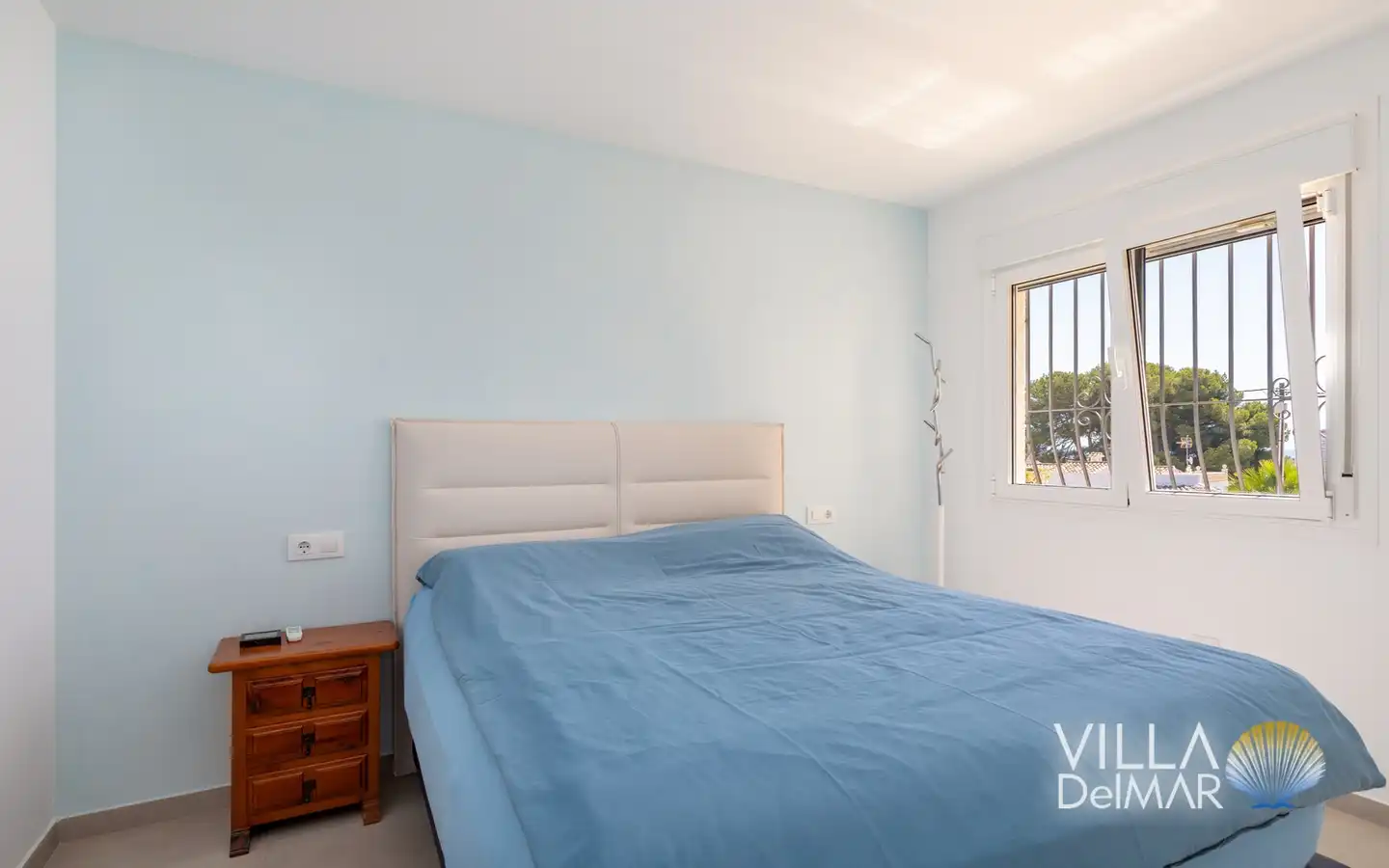 Bedroom of Houses for sale in Calpe / Calp  with Air Conditioner, Heating and Private garden