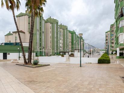 Exterior view of Flat for sale in Málaga Capital  with Air Conditioner and Terrace