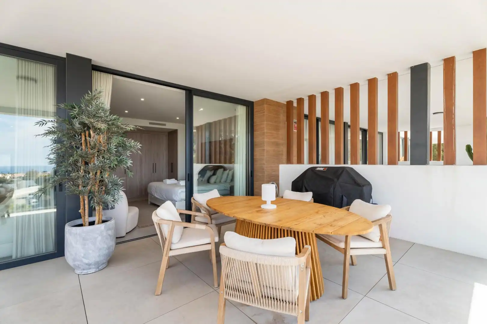 Terrassa de Apartament en venda en Marbella amb Aire condicionat, Calefacció i Jardí privat