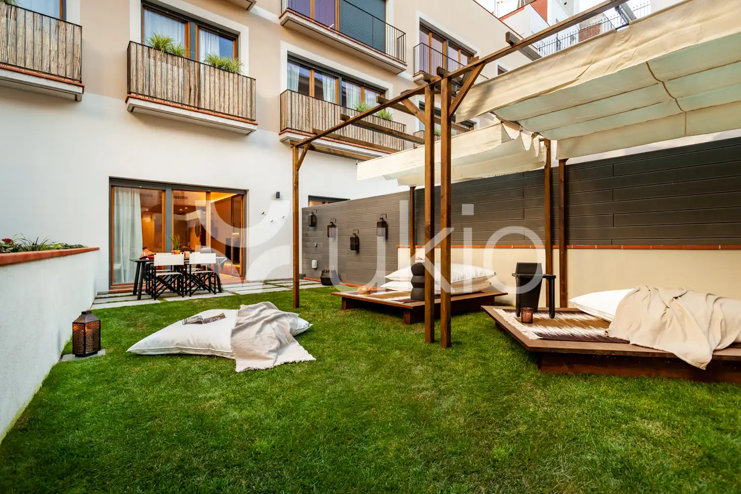 Terrassa de Apartament de lloguer en Barcelona amb Aire condicionat, Calefacció i Terrassa