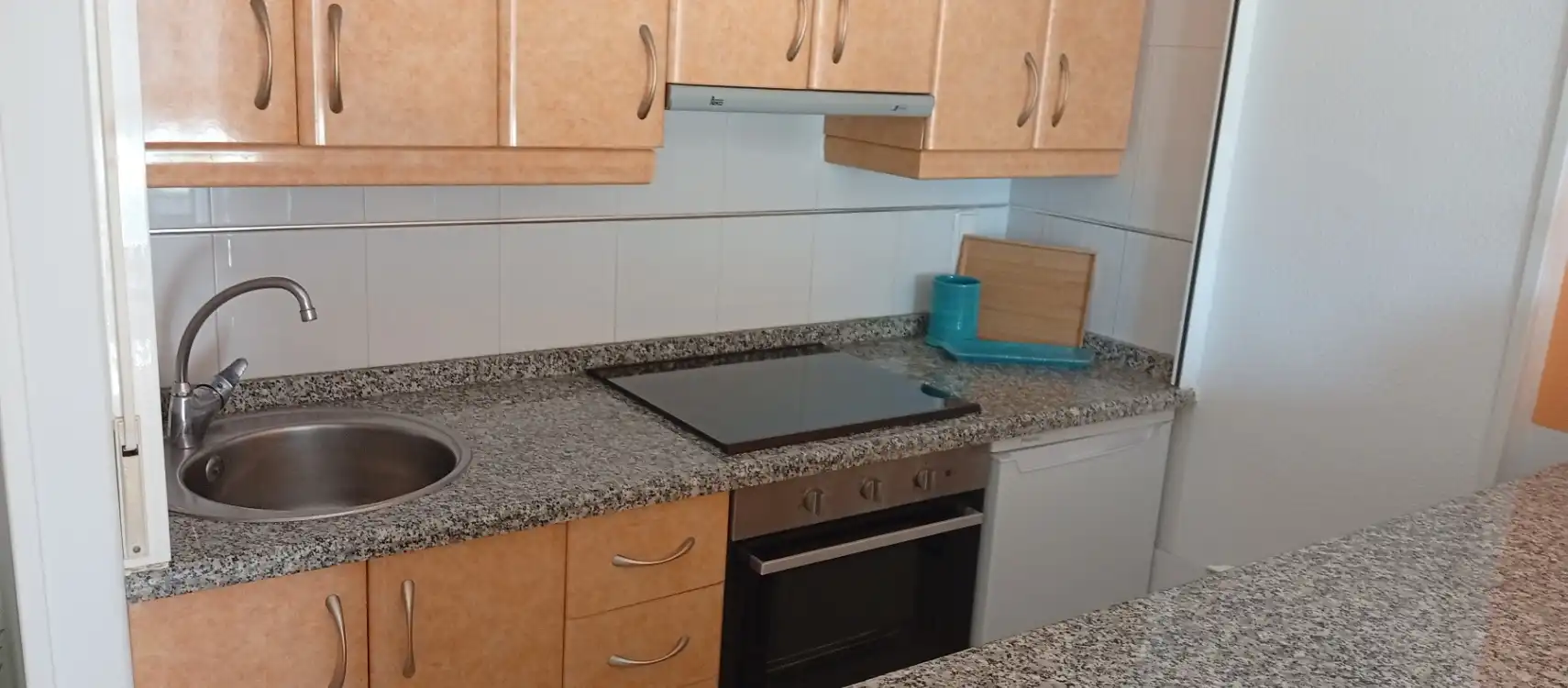 Kitchen of Apartments for sale in Calpe / Calp  with Air Conditioner, Heating and Swimming Pool
