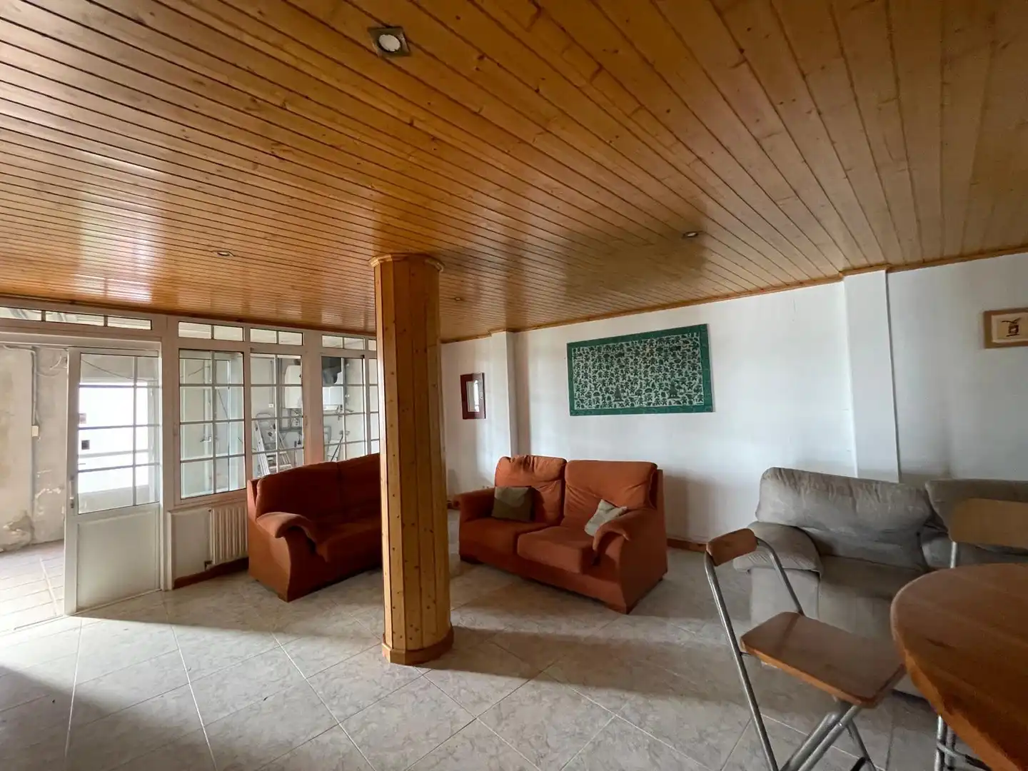 Sala d'estar de Casa o xalet en venda en Narón amb Calefacció, Jardí privat i Terrassa