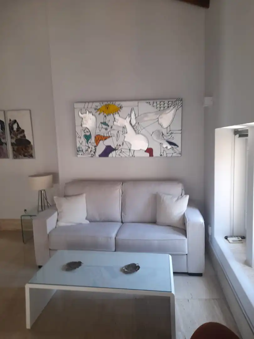 Sala d'estar de Àtic en venda en Málaga amb Aire condicionat, Calefacció i Moblat