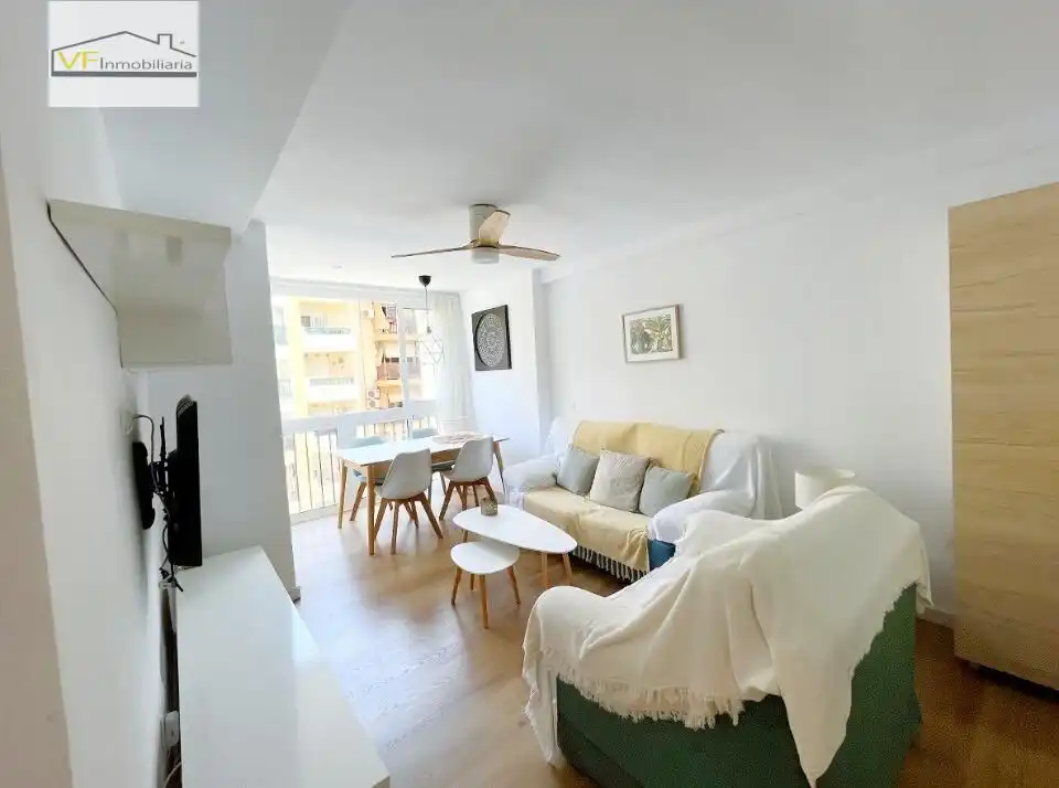 Living room of Flat for sale in Málaga  with Balcony