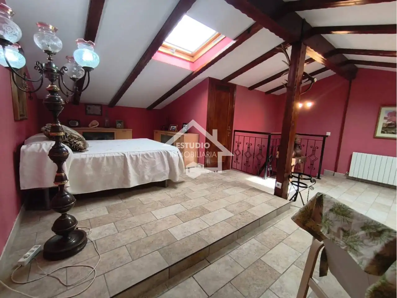 Bedroom of Houses for sale in Alesanco  with Heating, Private garden and Furnished