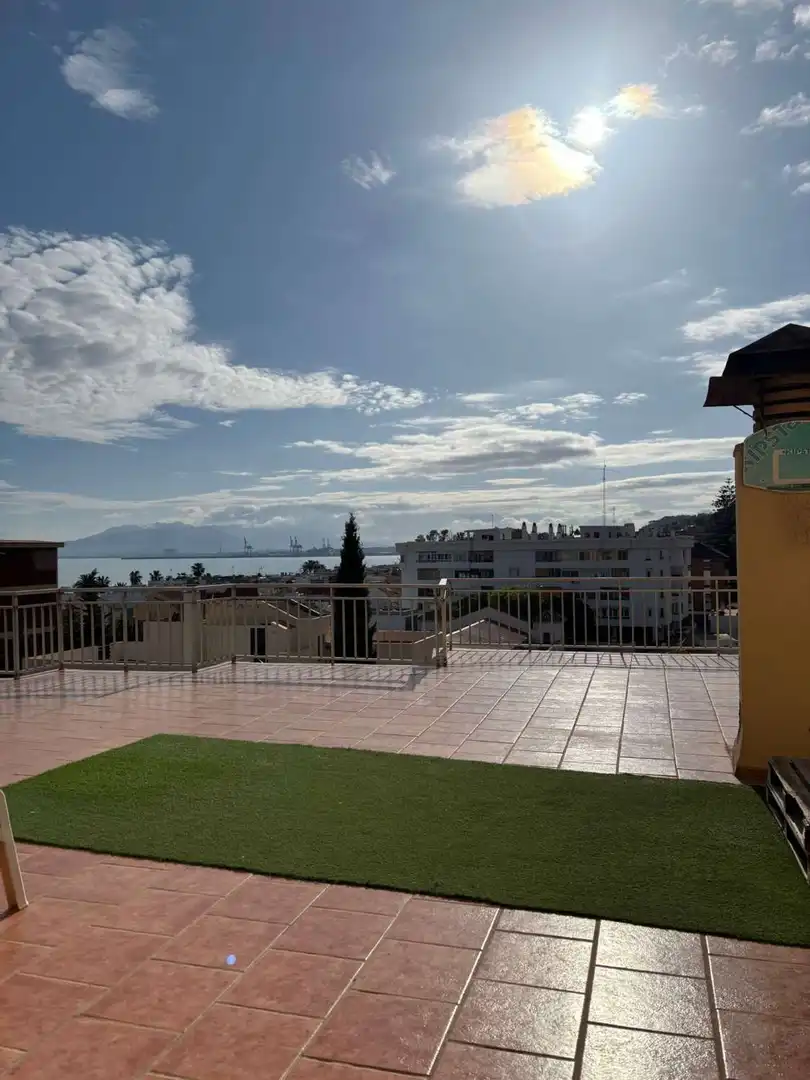 Terraza de Ático en venta en Málaga con Aire acondicionado, Terraza y Piscina