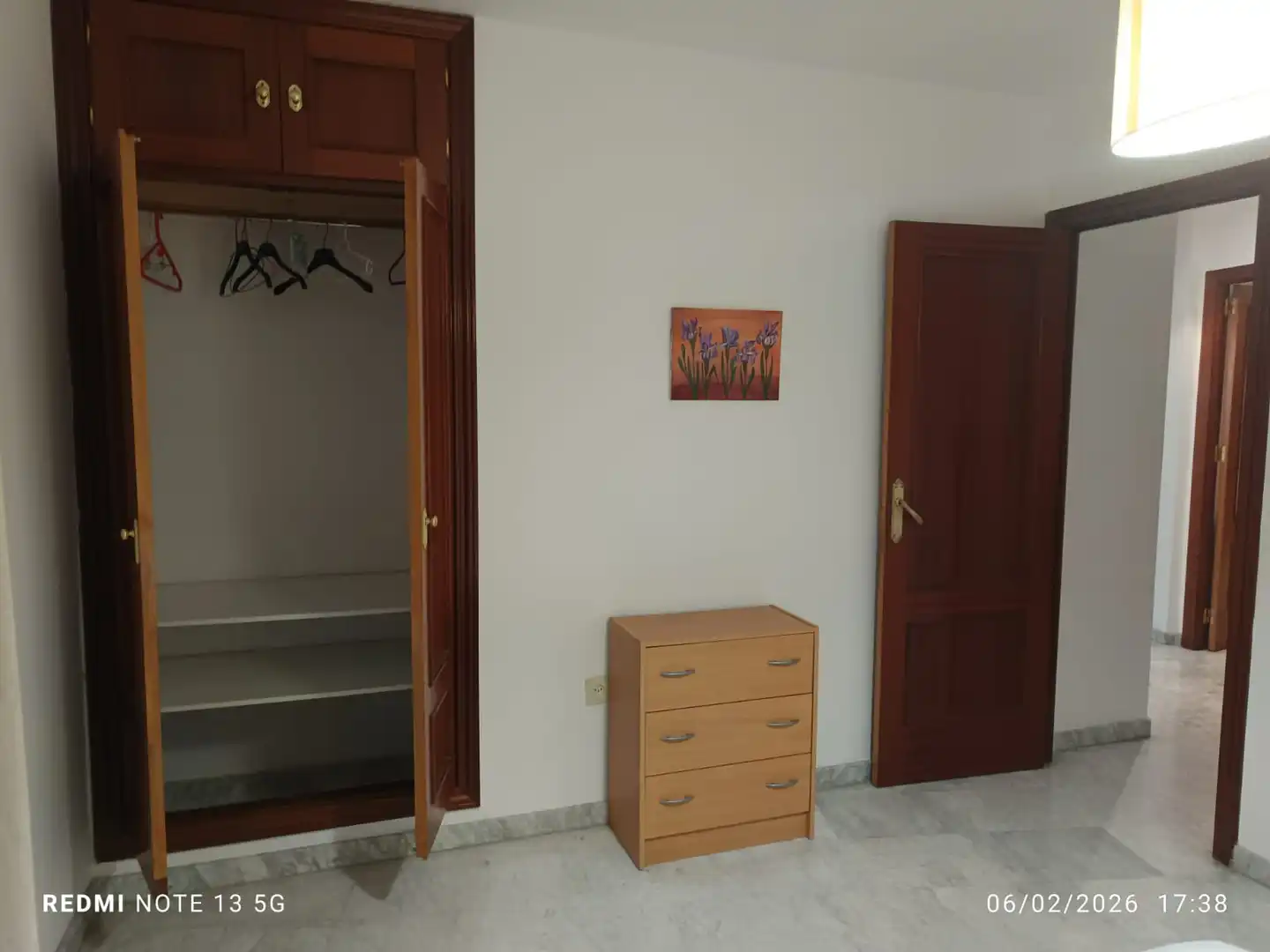 Bedroom of Apartments for rent in Granada  with Heating, Furnished and Washing machine