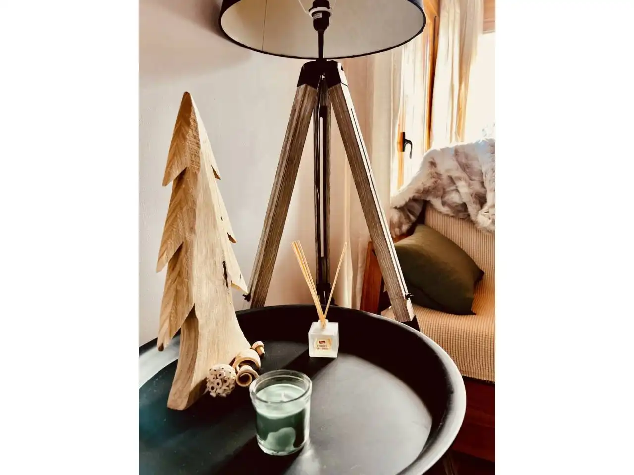 Habitación de Apartamento de alquiler en Alp con Calefacción, Terraza y Amueblado