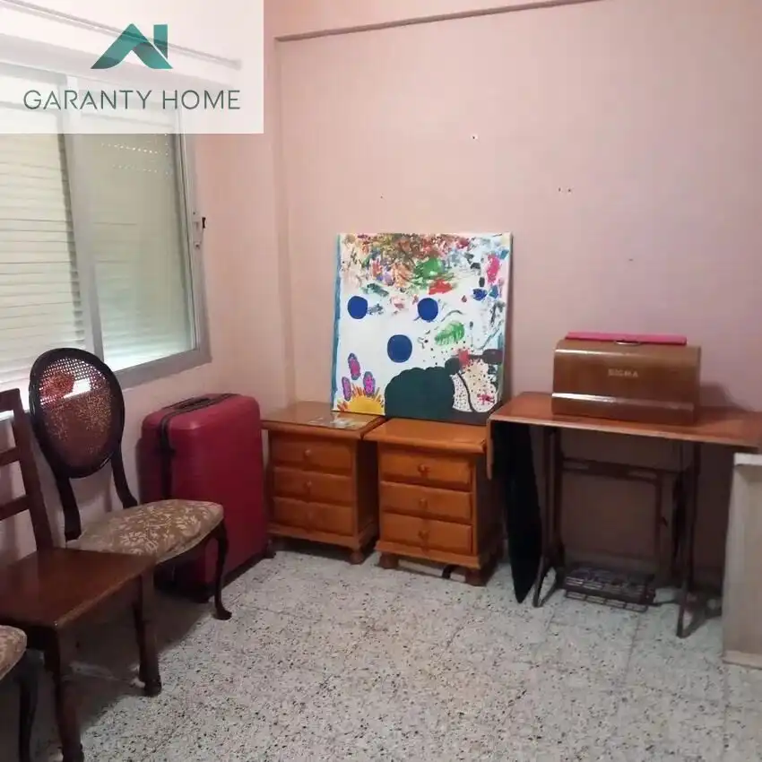 Bedroom of Flat for sale in Málaga  with Terrace, Furnished and Balcony