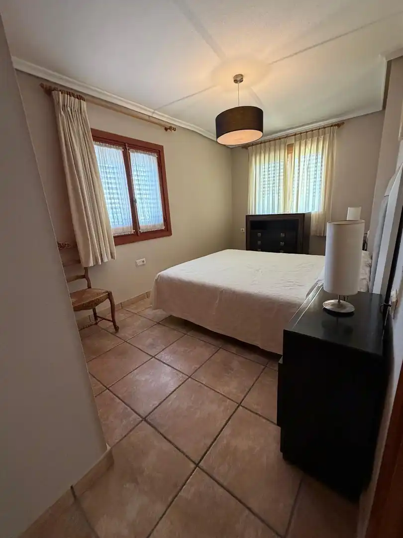 Dormitori de Casa o xalet de lloguer en Sagunto / Sagunt amb Aire condicionat, Jardí privat i Terrassa