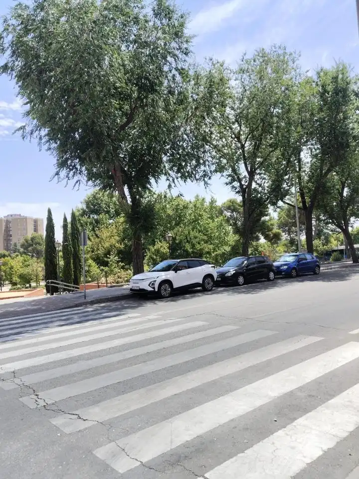 Vista exterior de Pis en venda en Madrid amb Calefacció i Terrassa