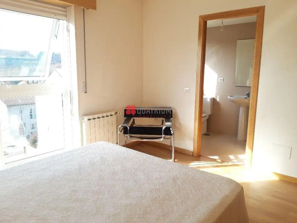Bedroom of Houses for rent in Santiago de Compostela   with Heating, Terrace and Storage room