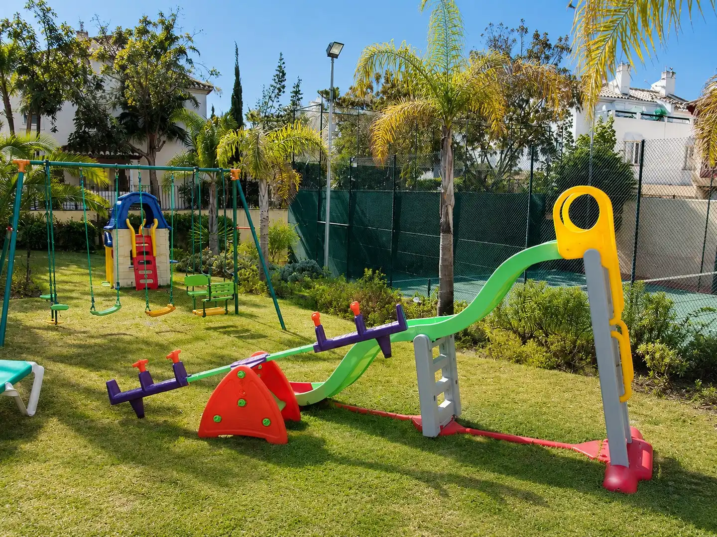 Garden of Houses for rent in Marbella  with Air Conditioner, Heating and Private garden
