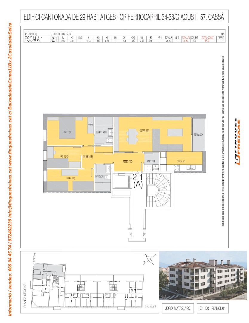 Pis en venda a Passeig del Ferrocarril, 38