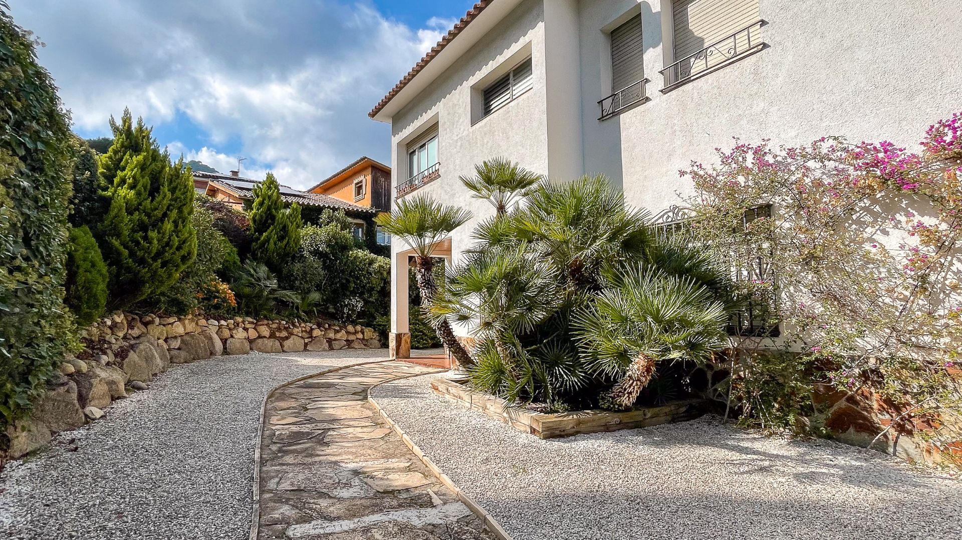 Exterior view of House or chalet for sale in Argentona  with Heating, Private garden and Terrace