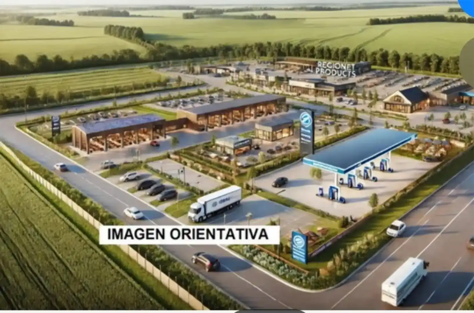Außenansicht von Fabrik Grundstücke zum Verkauf in Puerto Lápice