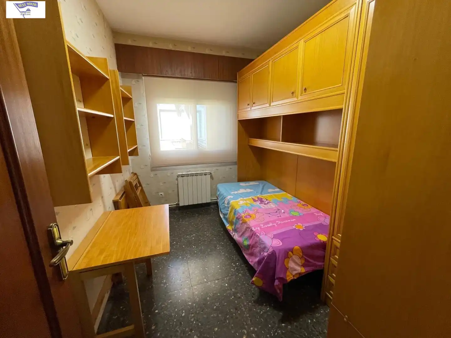 Bedroom of Flat for rent in Albacete  with Heating, Furnished and Balcony