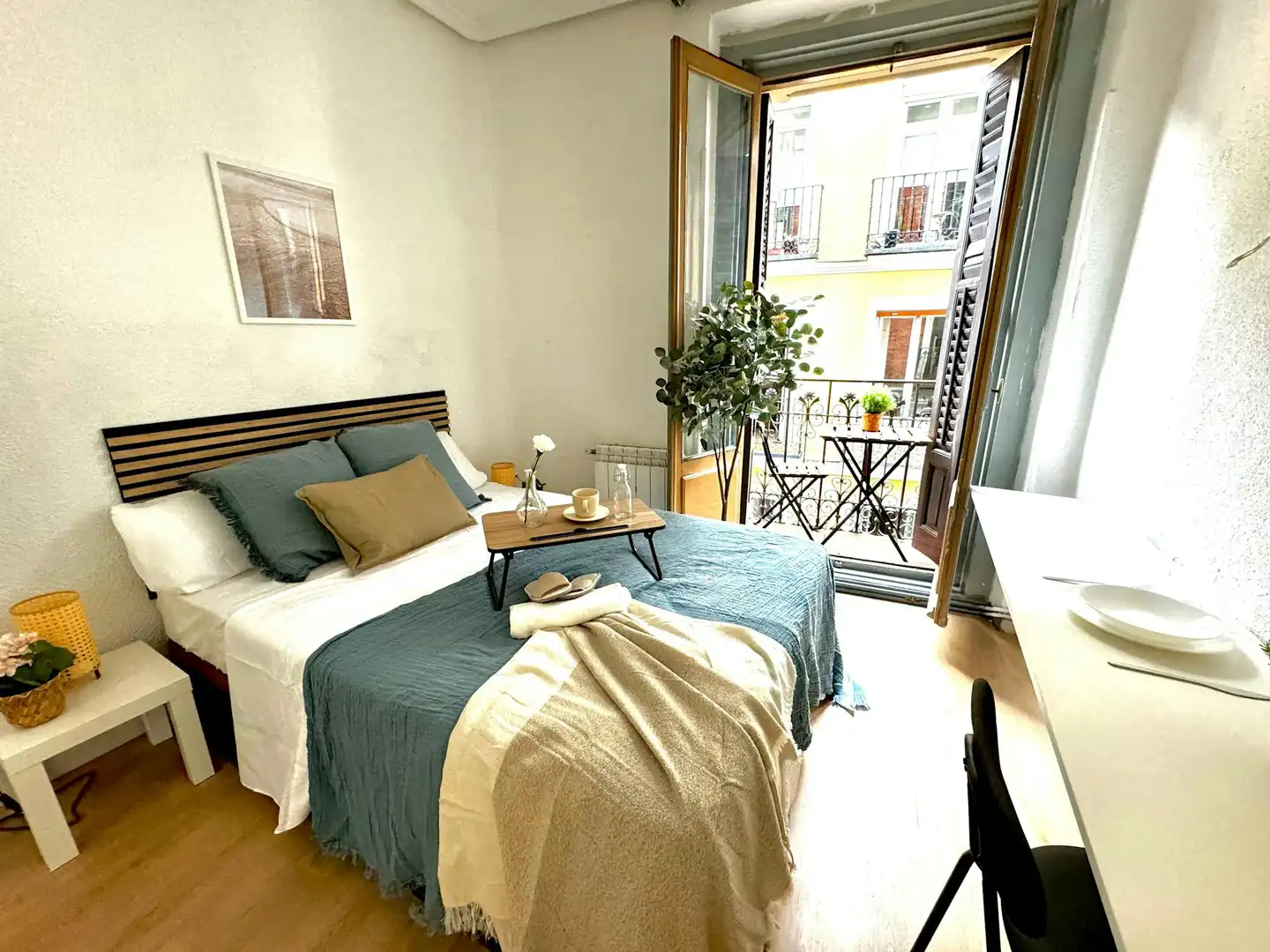 Habitación de Piso para compartir en Madrid con Aire acondicionado, Calefacción y Lavadora