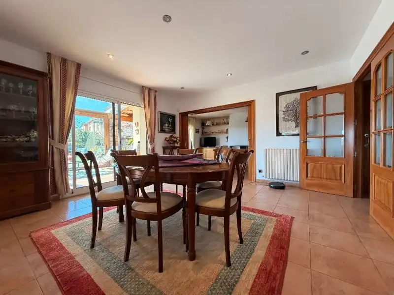Dining room of Houses for sale in Mont-ras  with Air Conditioner, Heating and Private garden