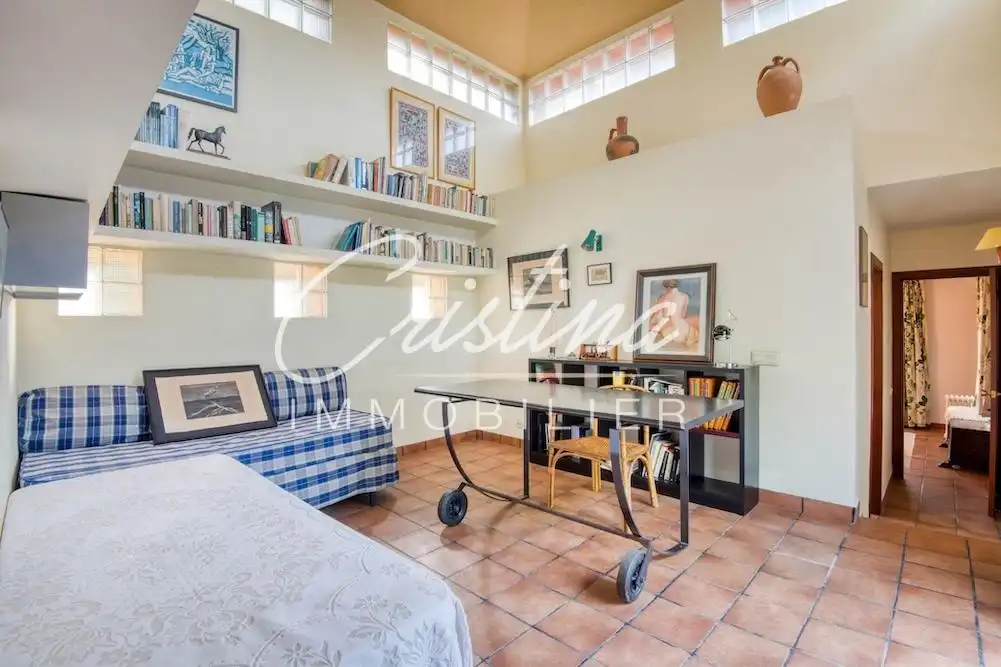 Sala de estar de Casa o chalet en venta en Santa Cristina d'Aro con Calefacción, Jardín privado y Terraza