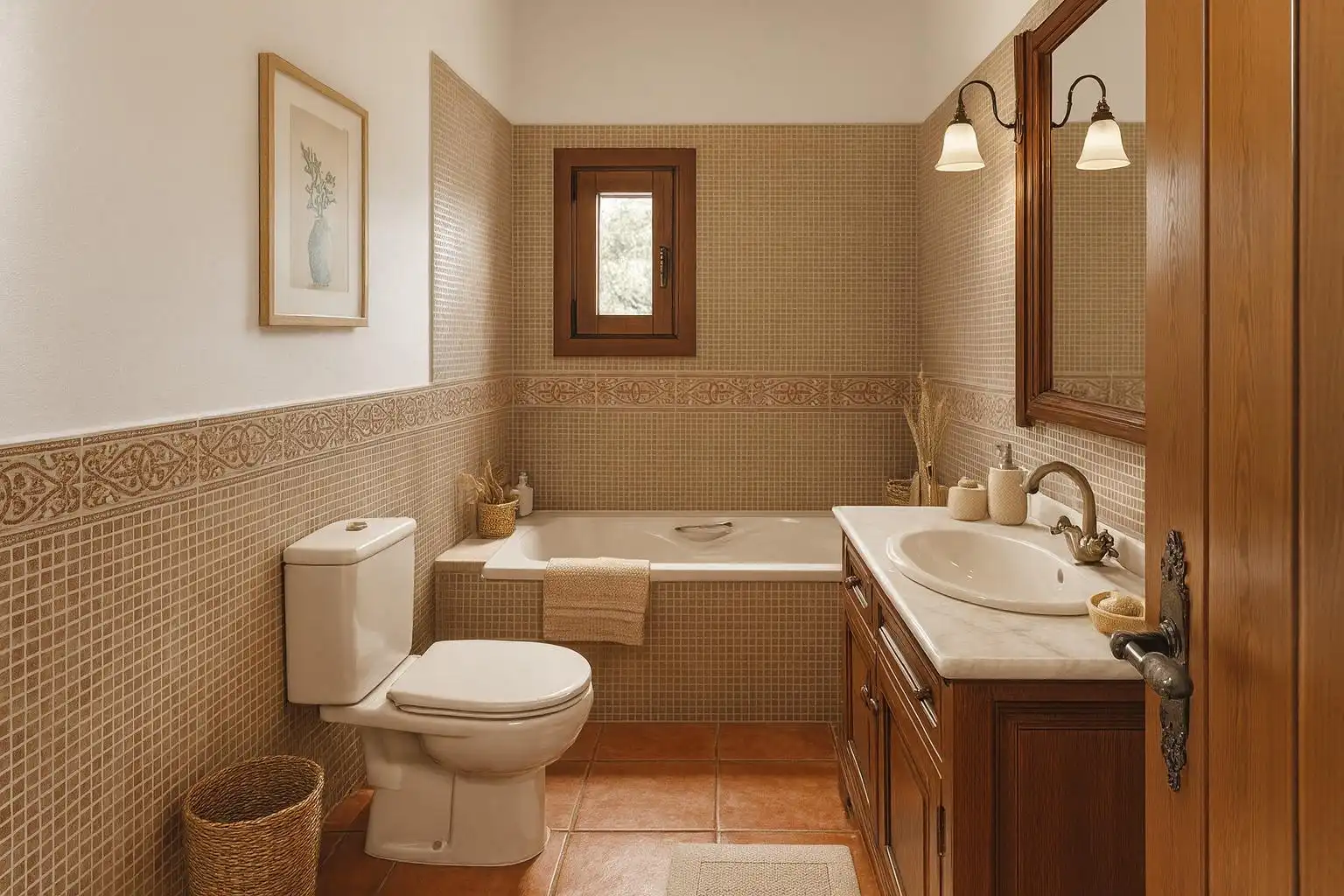Baño de Casa o chalet en venta en Níjar con Calefacción, Jardín privado y Terraza