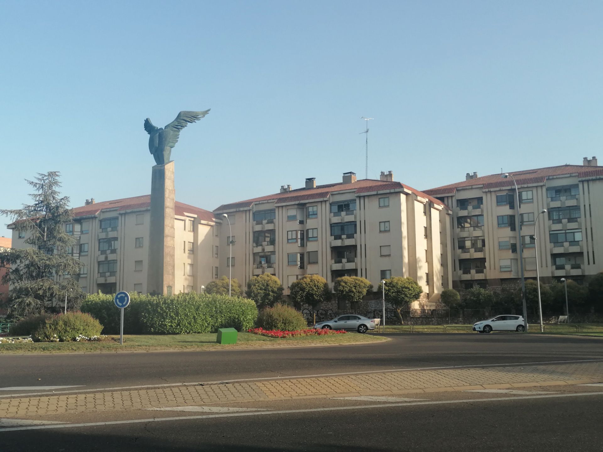 Exterior view of Flat for sale in Salamanca Capital  with Heating, Private garden and Parquet flooring