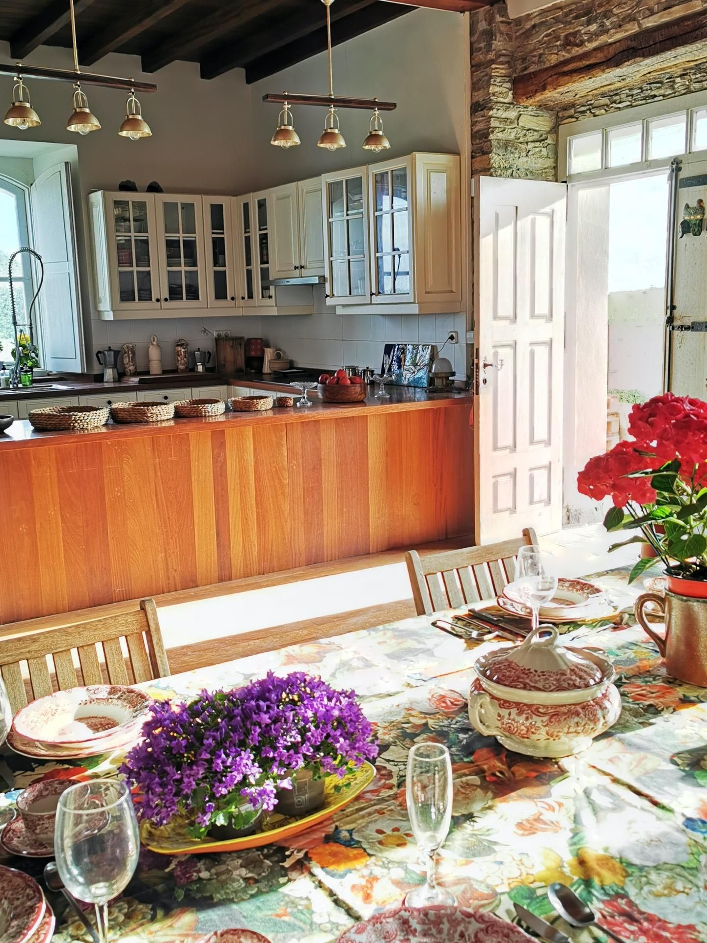Kitchen of Country house for sale in Tapia de Casariego  with Air Conditioner, Heating and Private garden