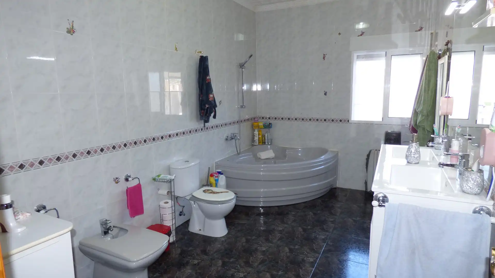 Baño de Casa o chalet en venta en Fuente Álamo de Murcia con Aire acondicionado, Trastero y Amueblado