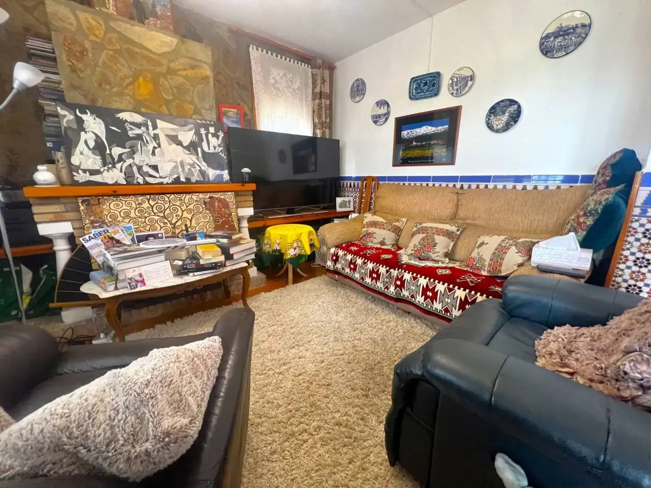 Living room of Houses for sale in Riells i Viabrea  with Air Conditioner, Heating and Private garden