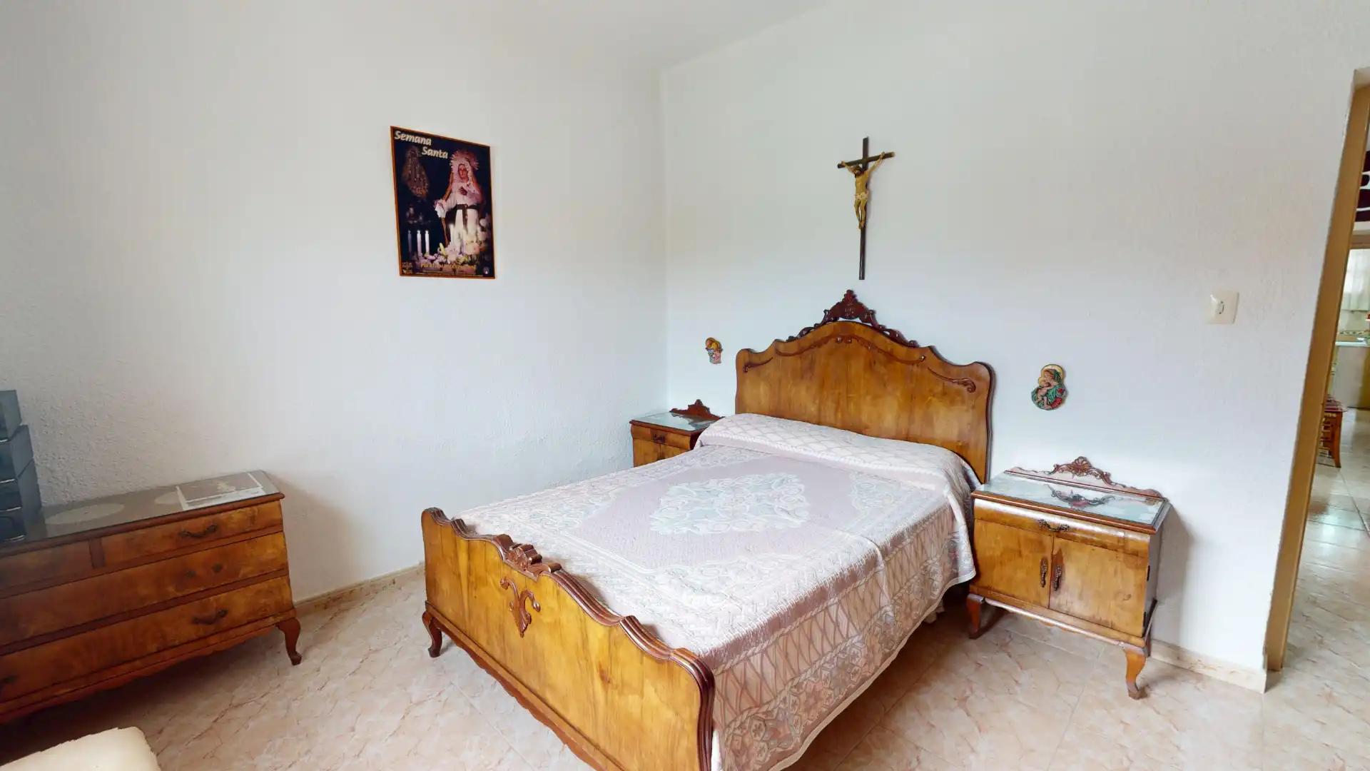 Habitación de Casa o chalet en venta en Aspe con Jardín privado, Terraza y Trastero