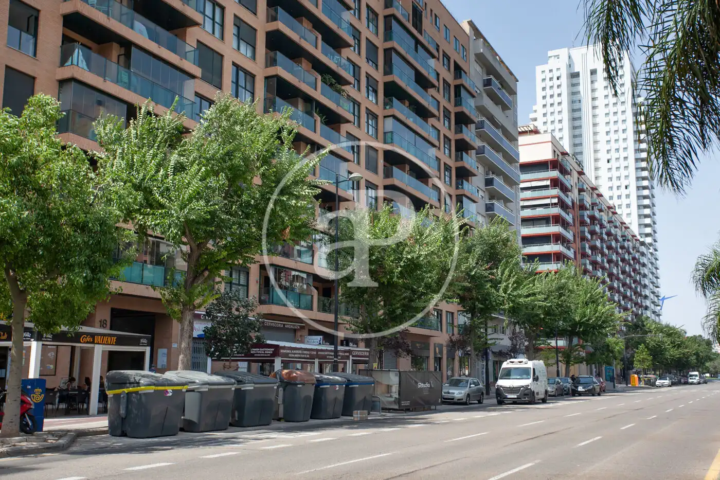 Vista exterior de Piso en venta en Valencia con Aire acondicionado, Calefacción y Jardín privado