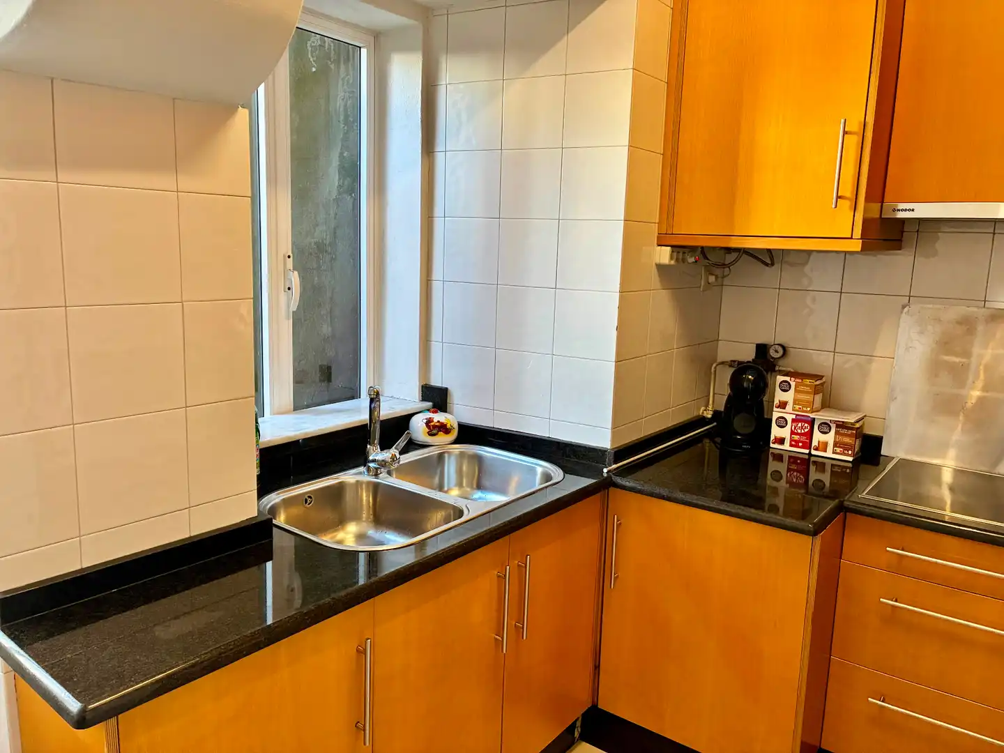 Cuina de Dúplex per a compartir en Santiago de Compostela  amb Calefacció, Parquet i Moblat