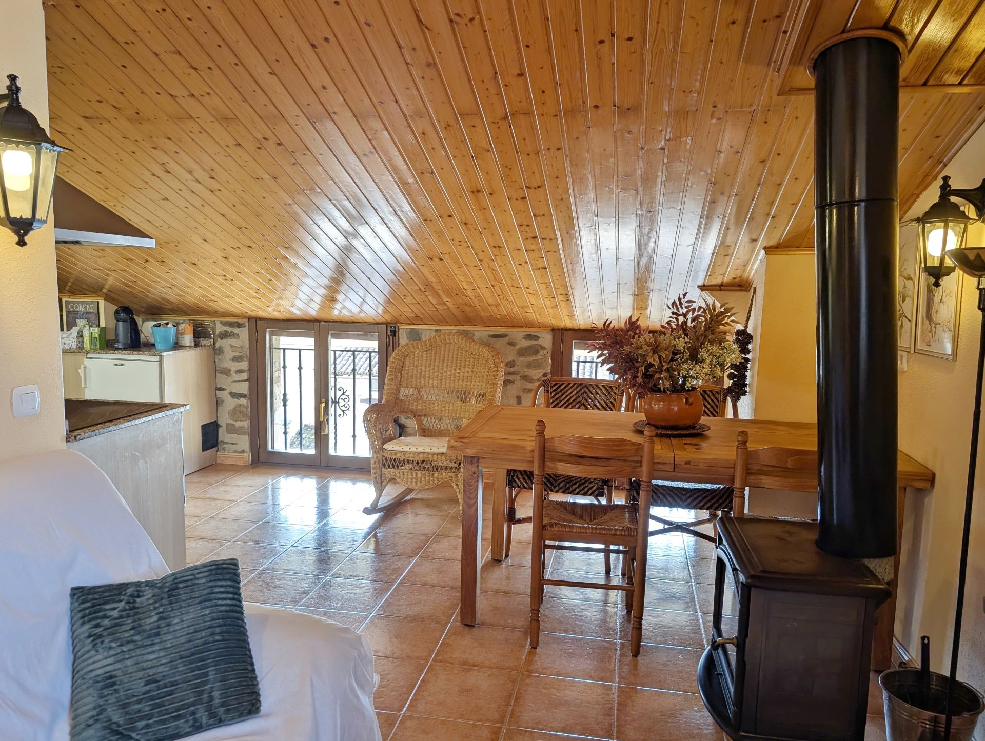 Comedor de Apartamento en venta en Ezcaray con Calefacción y Amueblado