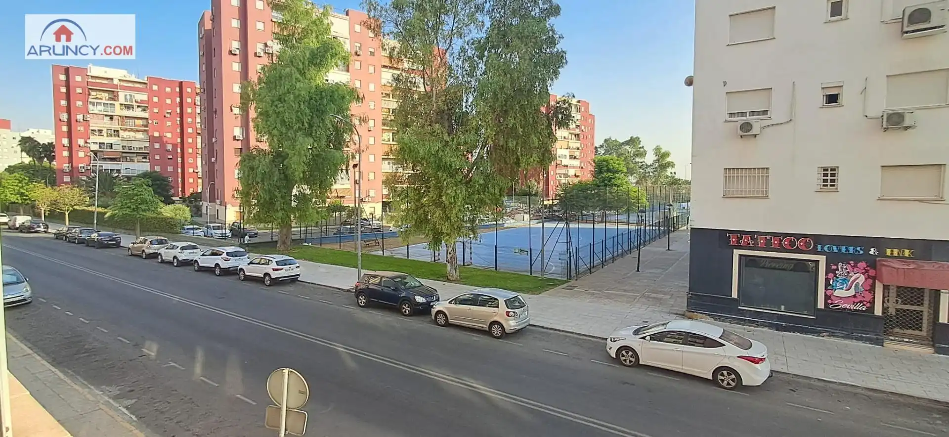 Exterior view of Flat for sale in Montequinto  with Air Conditioner, Private garden and Community pool