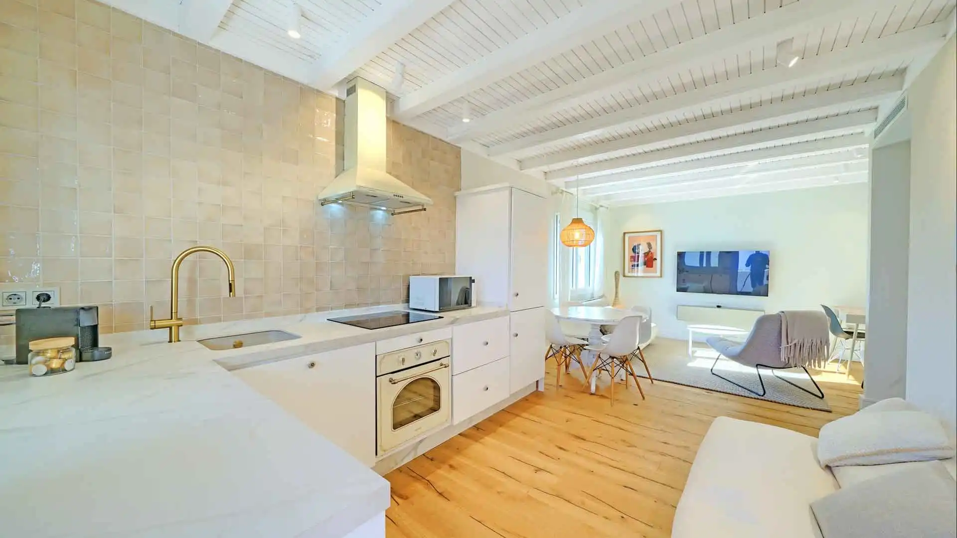 Cocina de Casa adosada en venta en Marbella con Aire acondicionado, Jardín privado y Terraza