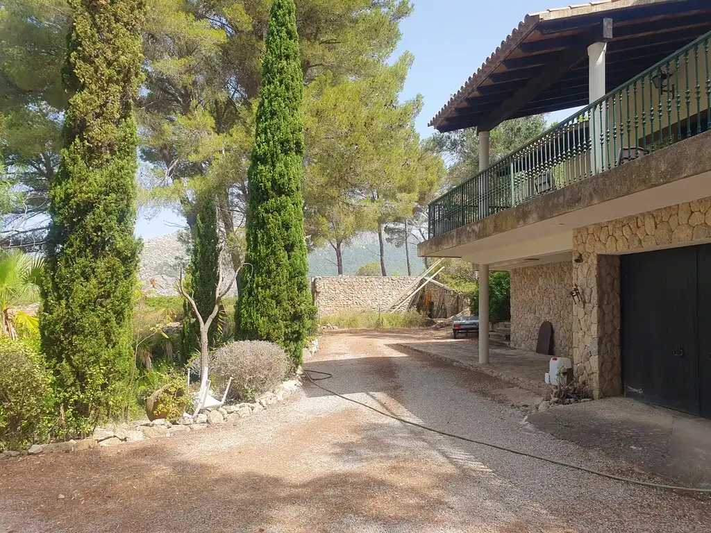 Jardín de Finca rústica en venta en Puigpunyent con Aire acondicionado, Jardín privado y Piscina