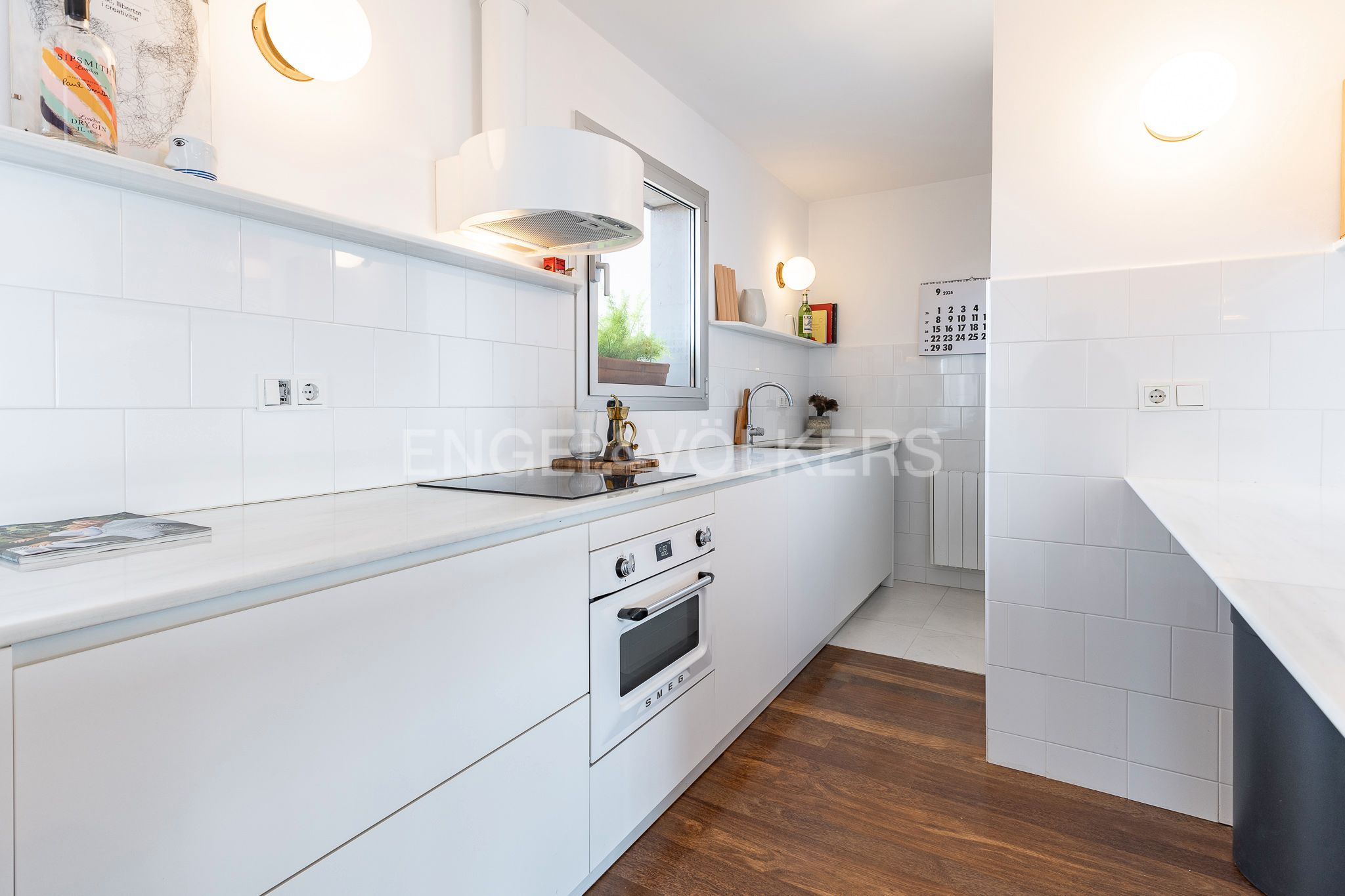Kitchen of Attic for sale in Mataró  with Air Conditioner, Heating and Parquet flooring