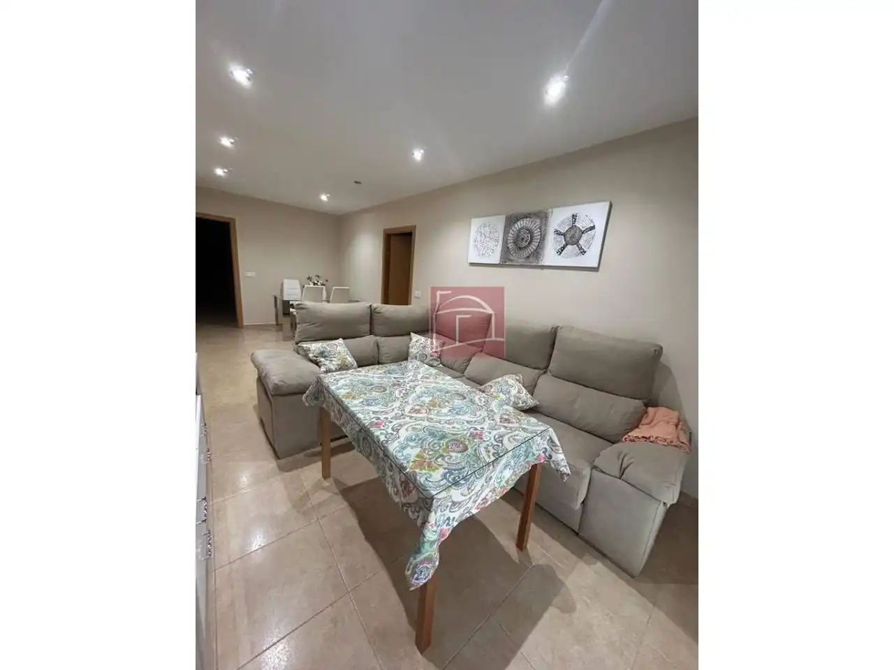 Sala de estar de Piso en venta en Don Benito con Aire acondicionado, Trastero y Amueblado
