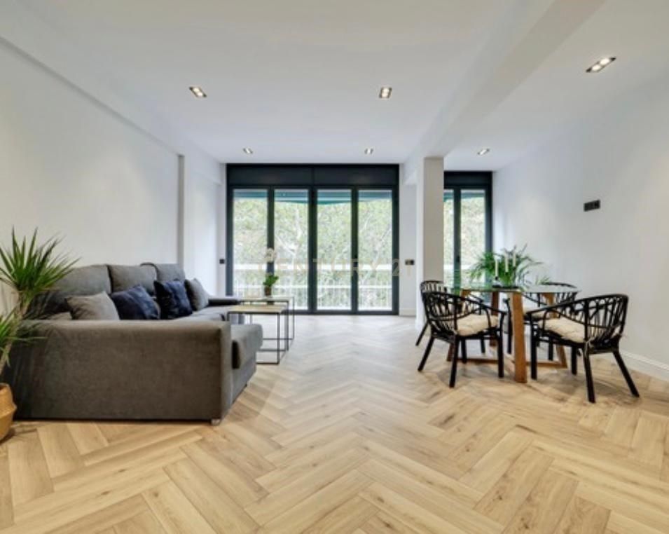 Sala d'estar de Pis en venda en  Barcelona Capital amb Aire condicionat