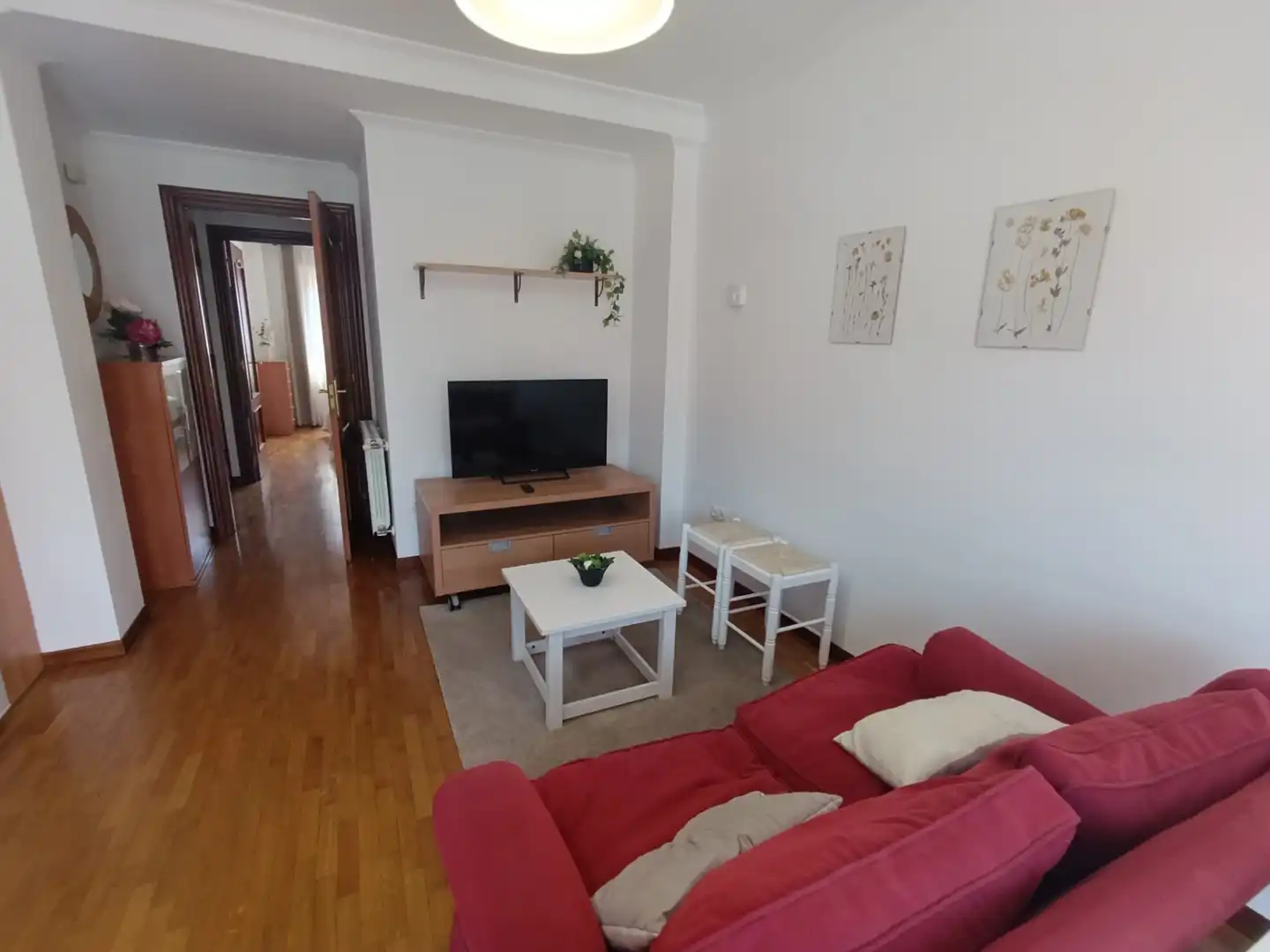 Living room of Apartments for rent in Gijón   with Heating, Storage room and Furnished