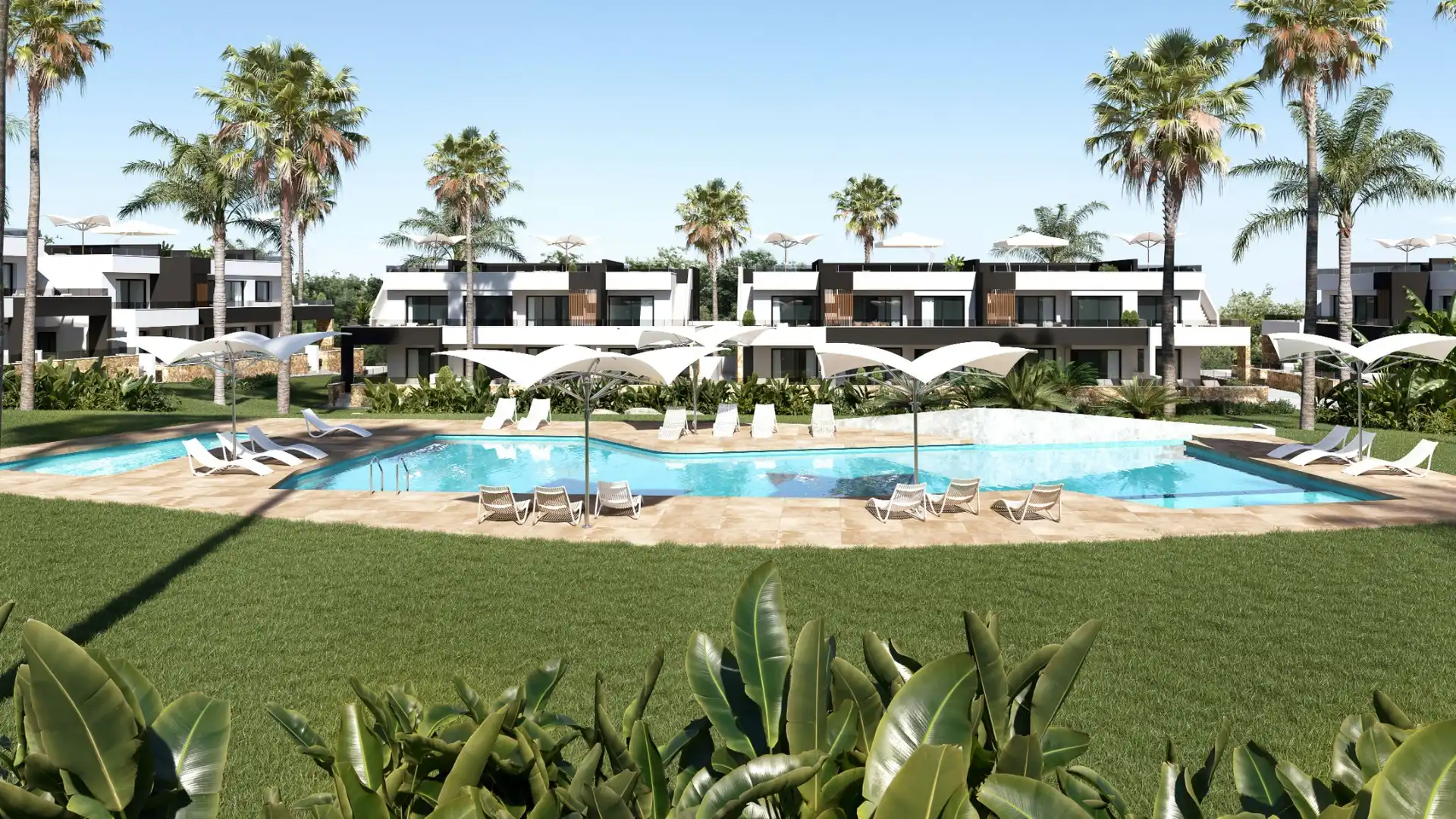 Jardí de Apartament en venda en Rojales amb Aire condicionat, Terrassa i Traster